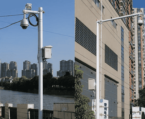 焦作小区等径道路监控杆