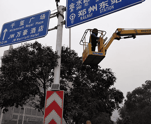 焦作标志杆价格